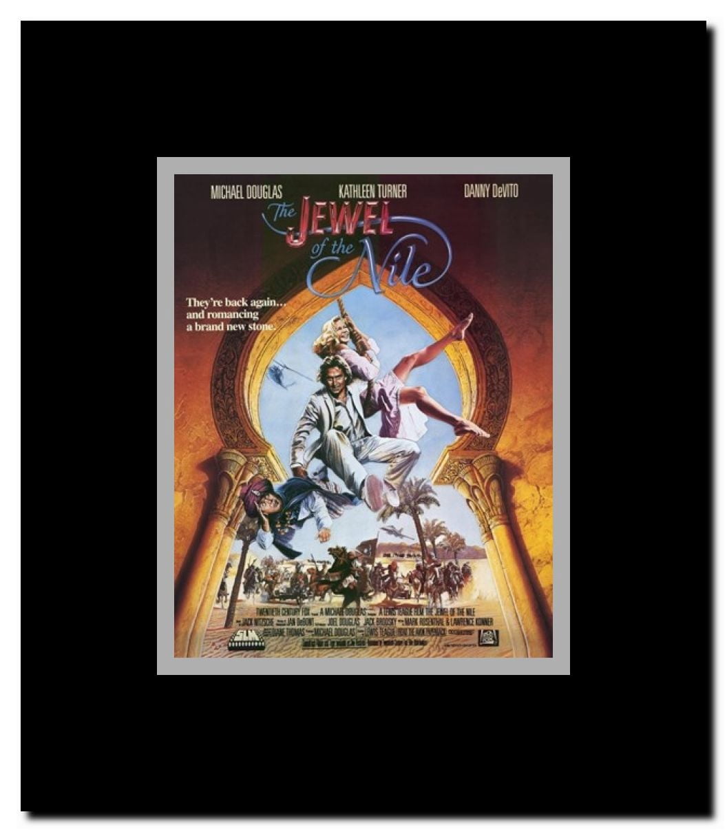 Jewel of the Nile Framed Movie Poster
