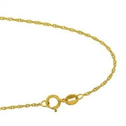 JEWELSTOP DESIGNER JEWELRY FOR LESS JewelStop 10k Solid Yellow Gold 1.5 mm Singapore Chain Bracelet, Spring Ring Clasp-7 Inches