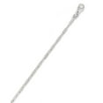 thumbnail image 1 of JewelStop 14K White Gold 1.5mm Paperclip Chain with Lobster Lock - 24" Individual Link measures 4.5mm, 1 of 5