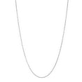 thumbnail image 1 of JewelStop 14K White Gold 20in 1.5mm Rope Chain with Lobster Clasp - 3.67gr., 1 of 5