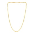 thumbnail image 1 of JewelStop 14K Yellow Gold 24in 4mm Solid Diamond Cut Rope Chain with Lobster Clasp, 1 of 4