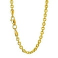 thumbnail image 1 of JewelStop 14K Yellow Gold 3 mm Forsantina Chain Necklace, Lobster Claw Clasp -24 Inches, 6gr., 1 of 6