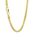 thumbnail image 1 of JewelStop 14Kt 18" Yellow Gold 1.7mm Shiny Round Box Chain with Lobster Clasp, 1 of 4