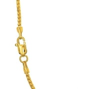 JEWELSTOP DESIGNER JEWELRY FOR LESS JewelStop 14k Solid Gold Yellow Or White 1.3 mm Ice Chain Necklace 16" 18" 20" Lobster Claw Clasp