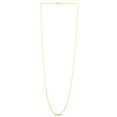 thumbnail image 1 of JewelStop 14k Solid Gold Yellow or White 1.5 mm Cable Chain Necklace 16" Lobster Claw Clasp - 2.37gr., 1 of 5