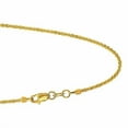 thumbnail image 1 of JewelStop 14k Solid Yellow Gold 1.5 mm Sparkle Chain Anklet, Lobster Claw Clasp - 10 Inches, 1.7gr., 1 of 5