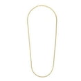 thumbnail image 1 of JewelStop 14k Yellow Gold 1.35mm Round Box Chain, 16" Lobster Clasp, 1 of 4