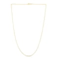thumbnail image 1 of JewelStop 14k Yellow Gold 18in 1mm Round Wheat Chain with Lobster Clasp, 1 of 4