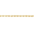 thumbnail image 1 of JewelStop 14k Yellow Gold 2.9 mm Puffed Link Bracelet, Lobster Claw Clasp - 6 Inches, 3.9gr., 1 of 7