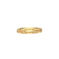thumbnail image 1 of JewelStop 14k Yellow Gold 5/16 Inches Engraved Flower Design Bangle, 9.5gr., 1 of 6