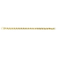 thumbnail image 1 of JewelStop 14k Yellow Gold 5.5mm Polished Square Bracelet with Lobster Clasp 8.5 Inches, 1 of 3