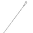 thumbnail image 1 of JewelStop 18K White Gold Polished Finish 1.5mm Paperclip Link Chain with Lobster Clasp - 18", 1 of 5