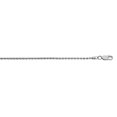 thumbnail image 1 of JewelStop 925 Sterling Silver Rhodium Plated 1.3 Mm Spiga Chain Necklace 20" Lobster Claw - 4gr., 1 of 6