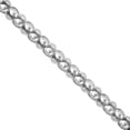 thumbnail image 1 of JewelStop 925 Sterling Silver Rhodium Plated 2.5MmFancy Popcorn Chain Necklace 20", 1 of 5