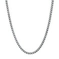 thumbnail image 1 of JewelStop Sterling Silver Polished Finish Franco Link Chain Bracelet with Lobster Clasp - 8.25", 1 of 5