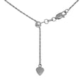 thumbnail image 1 of JewelStop Sterling Silver Rhodium Finish 1.5mm Diamond-Cut Extendable & Adjustable Rope Chain, 16-22 inches, 5.5gr., 1 of 5