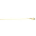thumbnail image 1 of JewelStop Yellow Sterling Silver 1.1 mm Box Chain Necklace, Lobster Claw Clasp - 20 inches, 1 of 6