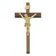 thumbnail image 1 of Jeweled Cross JC-1839-K Walnut Crucifix, 1 of 1