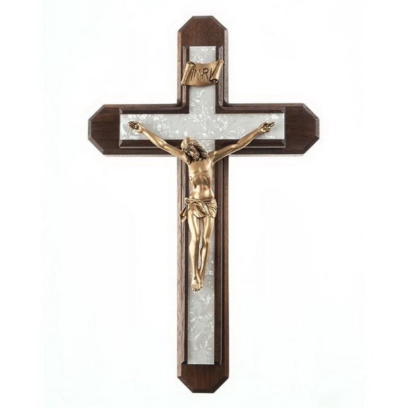 Jeweled Cross L1357 13'' Sp Inlay 5'' Pwt Crps