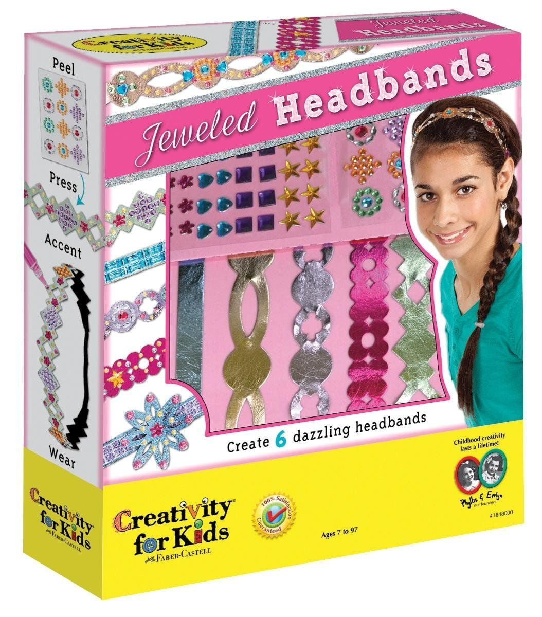 Jeweled Headbands Craft Kit by Creativity For Kids (1848)