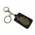 thumbnail image 1 of Jeweled Peacock Amulet Keychain, 1 of 1