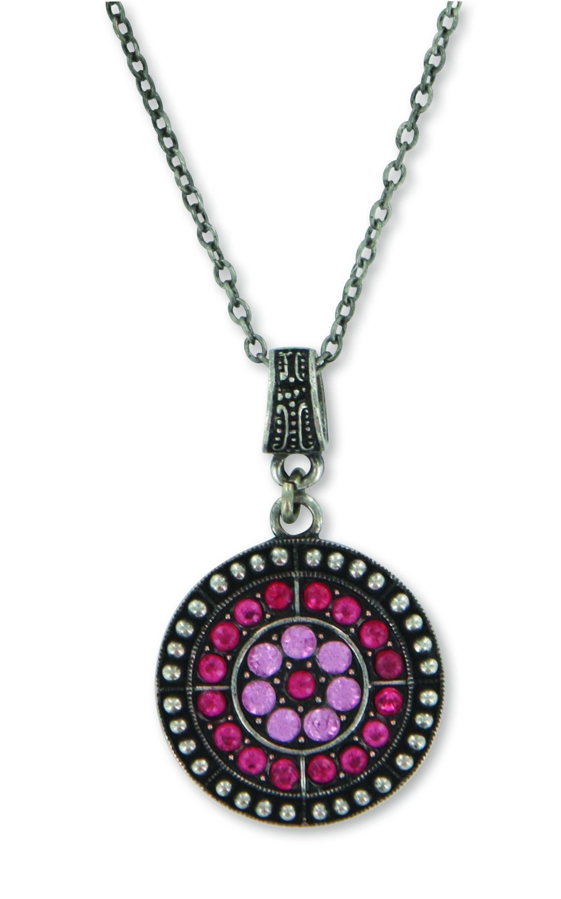 LDS BOOKS Jeweled Rose Pendant - Necklace