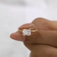 thumbnail image 1 of JEWELEGANT 2 Ct Radiant Moissanite Engagement Ring - East West Ring for Women, 1 of 8