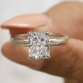 thumbnail image 1 of Jewelegant 2.50 Carat Radiant Moissanite Diamond Engagement Ring for Women, 1 of 7