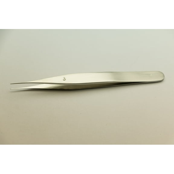 Jeweler's Forceps #3 Delicate Standard Straight Sharp Point