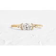 thumbnail image 1 of Jewelerix 1.5 CT Plated White Gold Promise Gift Ring Marquise Cut Diamond Moissanite Bridal Wedding Customize Ring, 1 of 7
