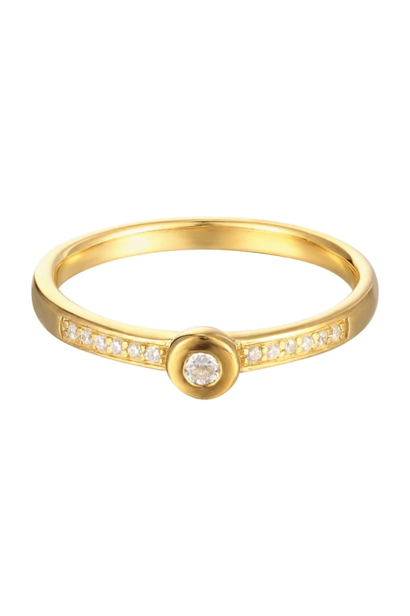 Amazing 1.30 CT Round Cut Diamond Ring Moissanite Engagement Ring 14K Handmade Jewelry Mother's Day Surprise Gift