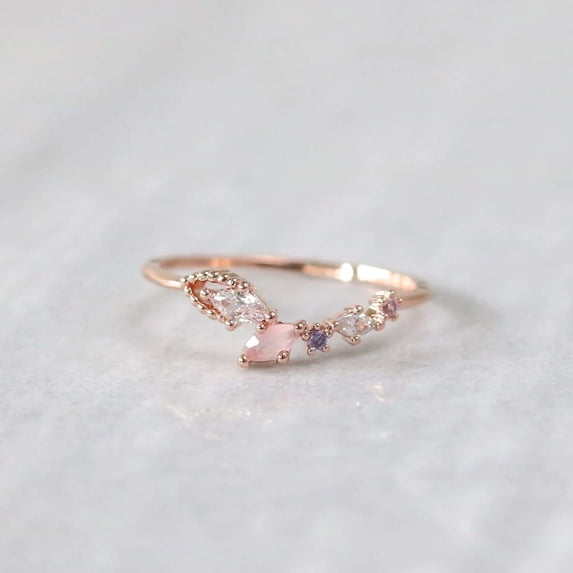 Jewelerix Comfort Fit Ring 2.50 CT Moissanite Diamond Engagement Ring 14K Marquise Cut Ring Anniversary Gift for Women