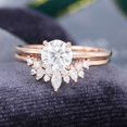 thumbnail image 1 of Jewelerix Gorgeous Round Cut Ring 2.50 CT Moissanite Diamond Ring 14K Gold Comfort Fit Wedding Promise Rings for Her, 1 of 5