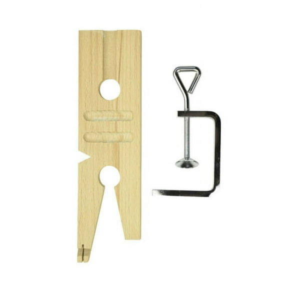 Jewelers Bench Pin Clamp V-Slot Wood Workbench Ring Saw Groove Cutting & Sawing