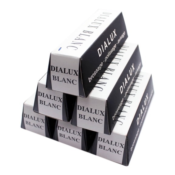 Jewelers Polishing Compound White Buffing Compound 6 Bars Dialux High Luster