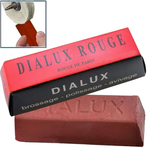 Red Jeweller Rouge Polishing Wax Buffing Compound Engraving Accessories