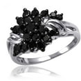 thumbnail image 1 of JewelersClub 0.925 Sterling Silver 1.00 Carat Black diamond Ring for Women | Diamonds for Everyday Womens Wear, 1 of 2