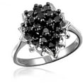 thumbnail image 1 of JewelersClub 0.925 Sterling Silver 1.00 Carat Black diamond Ring for Women | Diamonds for Everyday Womens Wear, 1 of 2