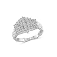 thumbnail image 1 of JewelersClub 0.925 Sterling Silver 1.00 Carat White diamond Ring for Women | Diamonds for Everyday Womens Wear, 1 of 4