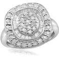 thumbnail image 1 of JewelersClub 0.925 Sterling Silver 1.00 Carat White diamond Ring for Women | Diamonds for Everyday Womens Wear, 1 of 1