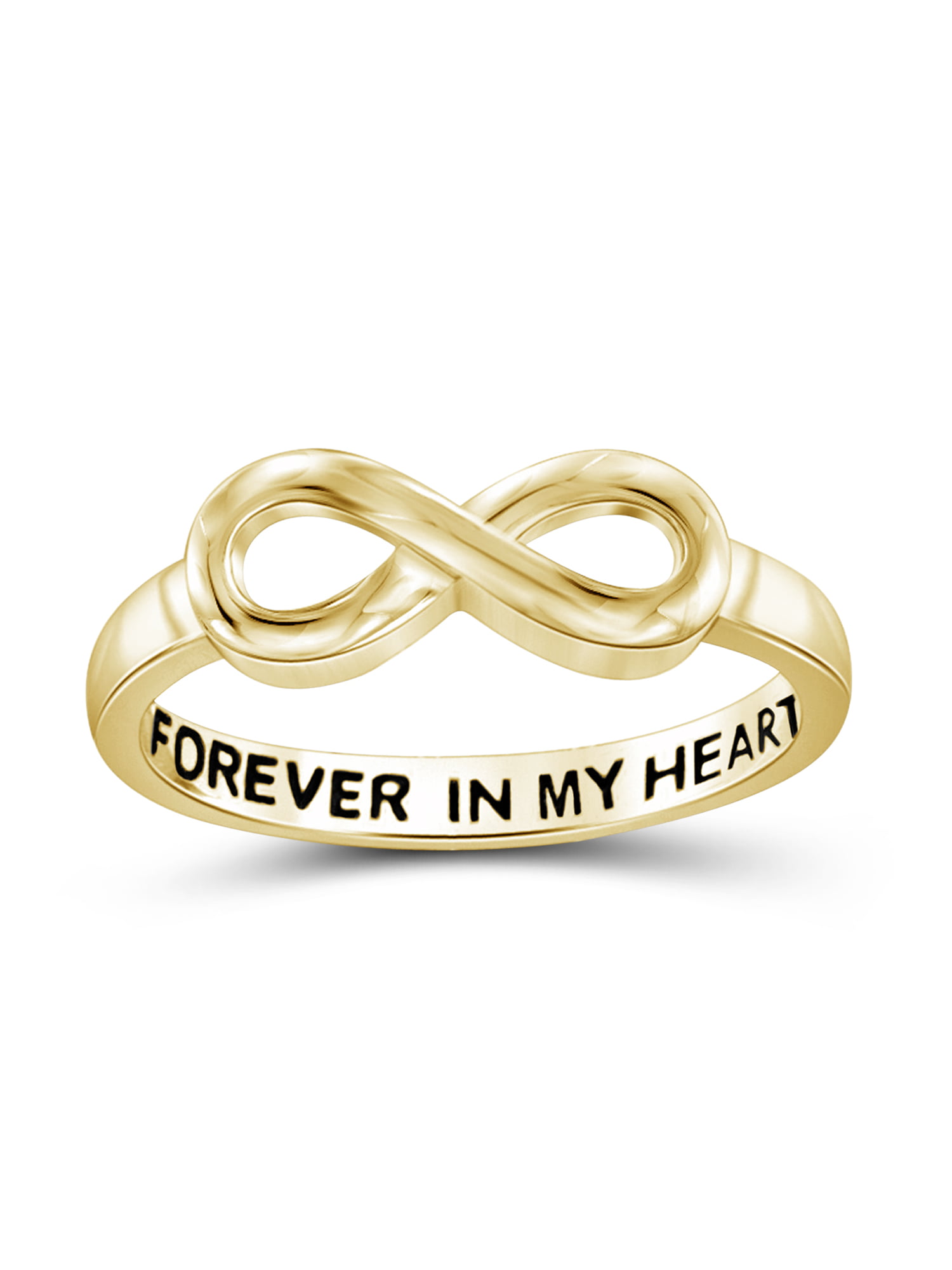 Buy Estele Rose Gold Plated Heart Shaped Finger Ring For Girls & Women  Online