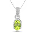 thumbnail image 1 of JewelersClub 1/2 Carat T.G.W. Peridot Sterling Silver Pendant, 1 of 4