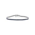 thumbnail image 1 of JewelersClub 3/4 Carat T.W. Blue Diamond Sterling Silver Tennis Bracelet, 1 of 4