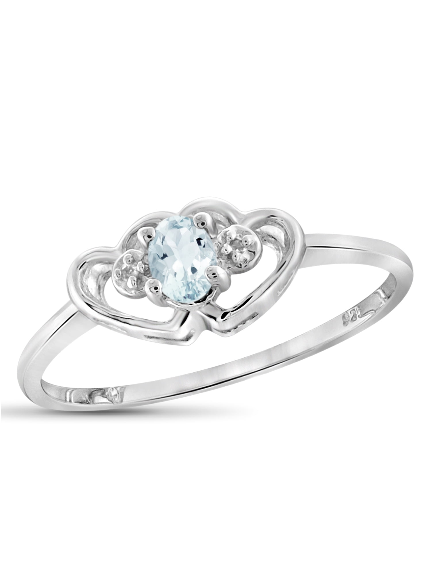 Art Deco 3 Carat Aquamarine and Diamond 18K Gold Ring, Alternative Eng –  Alpha & Omega Jewelry