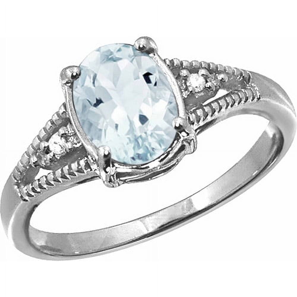 Antique Converted Oval Cut Aquamarine Ring, 9ct & 22ct Gold. - Addy's  Vintage