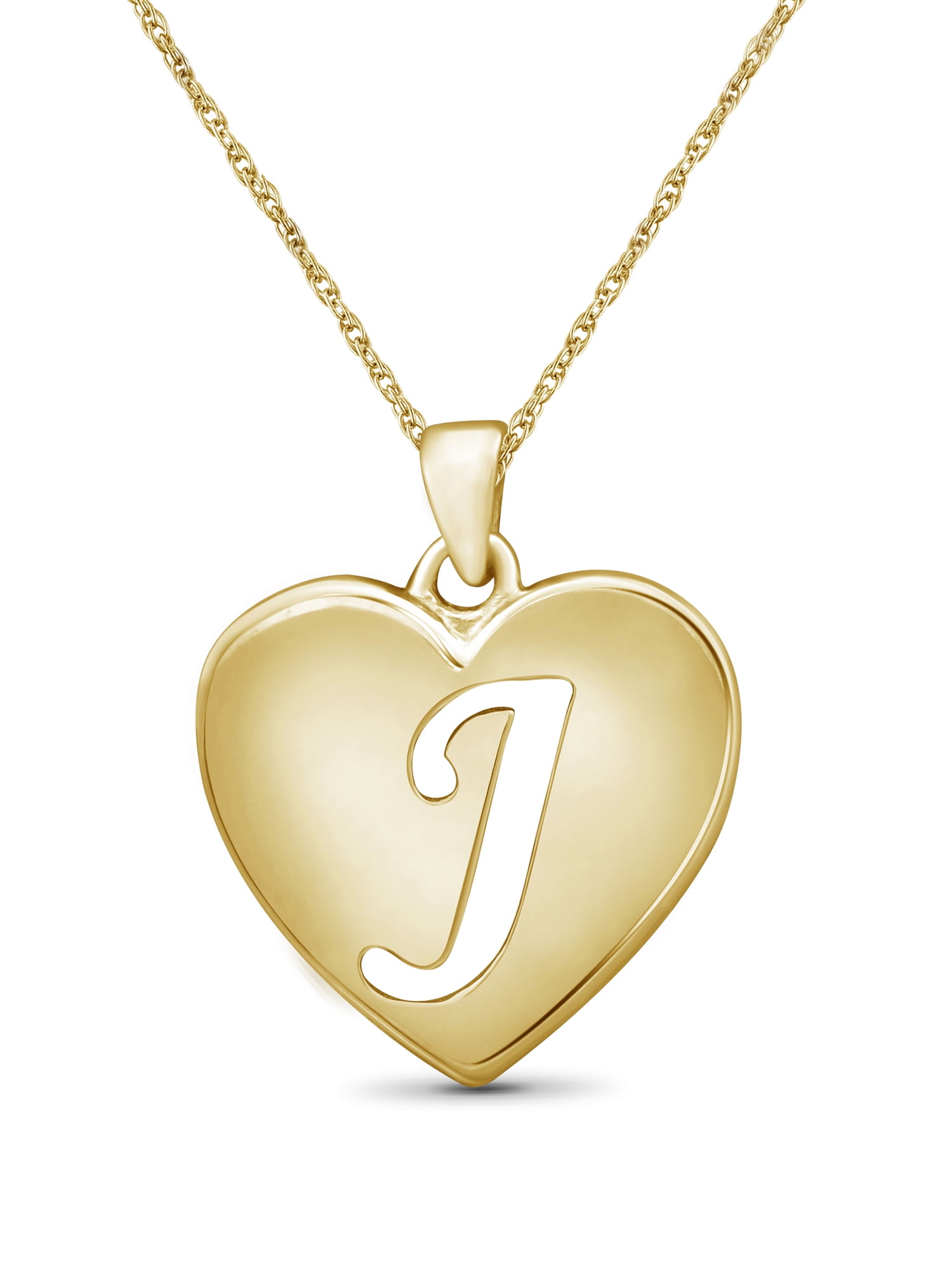 J monogram necklace deals