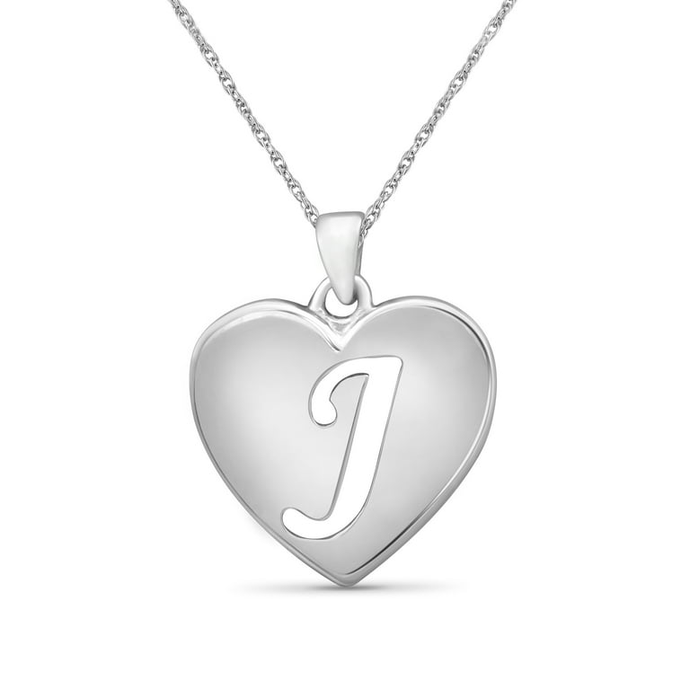 JewelersClub Initial Letter Pendant for Women Customizable