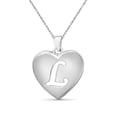 thumbnail image 1 of JewelersClub Initial Letter Pendant for Women | Customizable Sterling Silver L AlphabetMonogram Necklaces for Girls | Cursive Script Capital Letters | Personalized Jewelry Gift for Her, 1 of 5