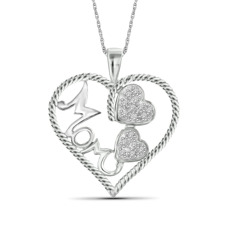 Mother Daughter Diamond Necklace For Mother's Day