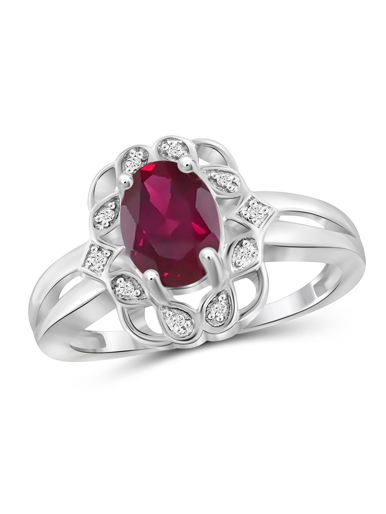 July Birthstone Ring (Ruby) | Simple & Dainty